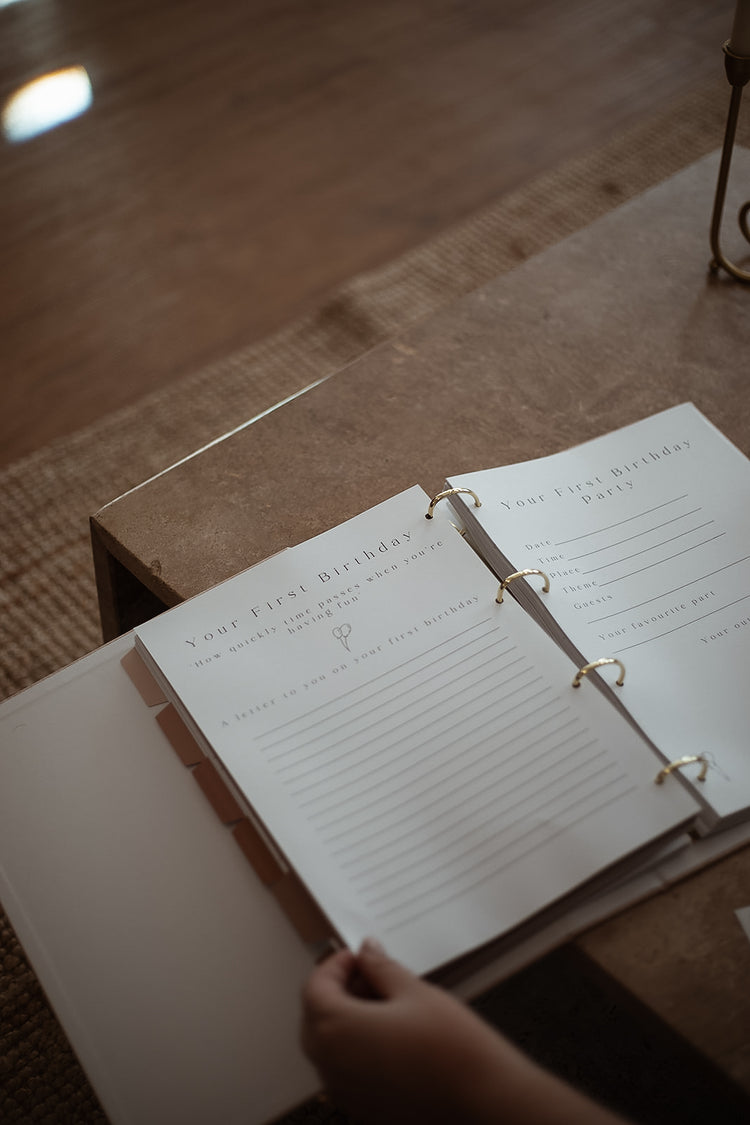 Bebè Journal - Keepsake Baby Book
