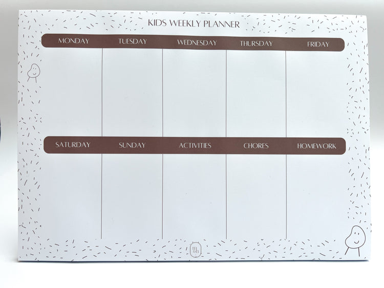 Kids Weekly Deskpad