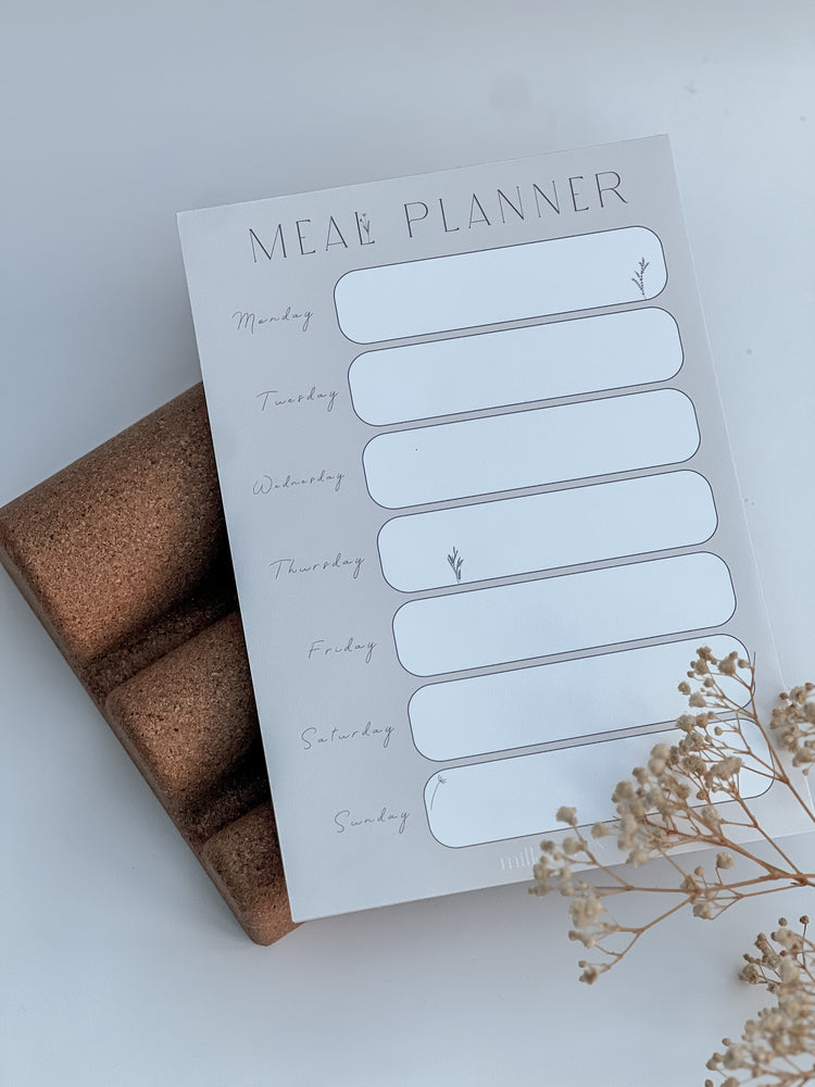 Bloom Meal Planner Notepad