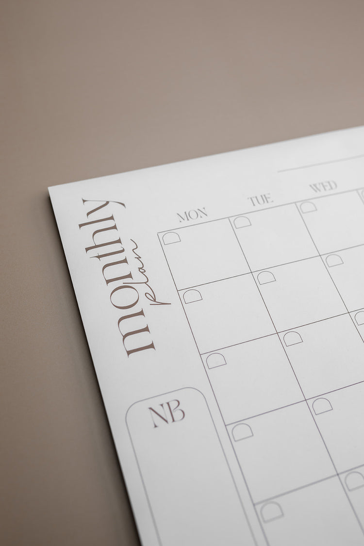 Sideline Monthly Planner Deskpad