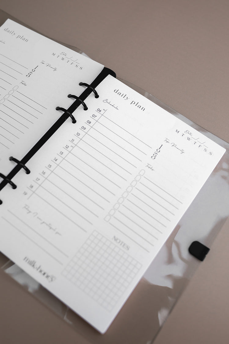 Clear Vinyl Organiser