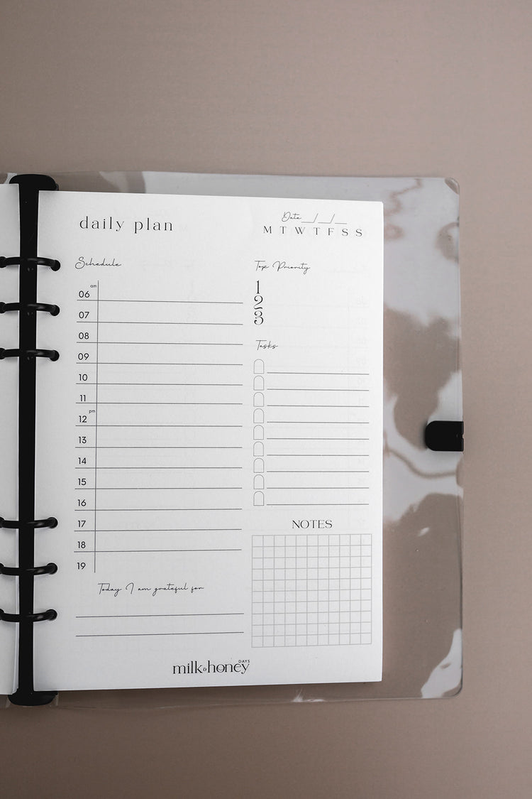 Clear Vinyl Organiser
