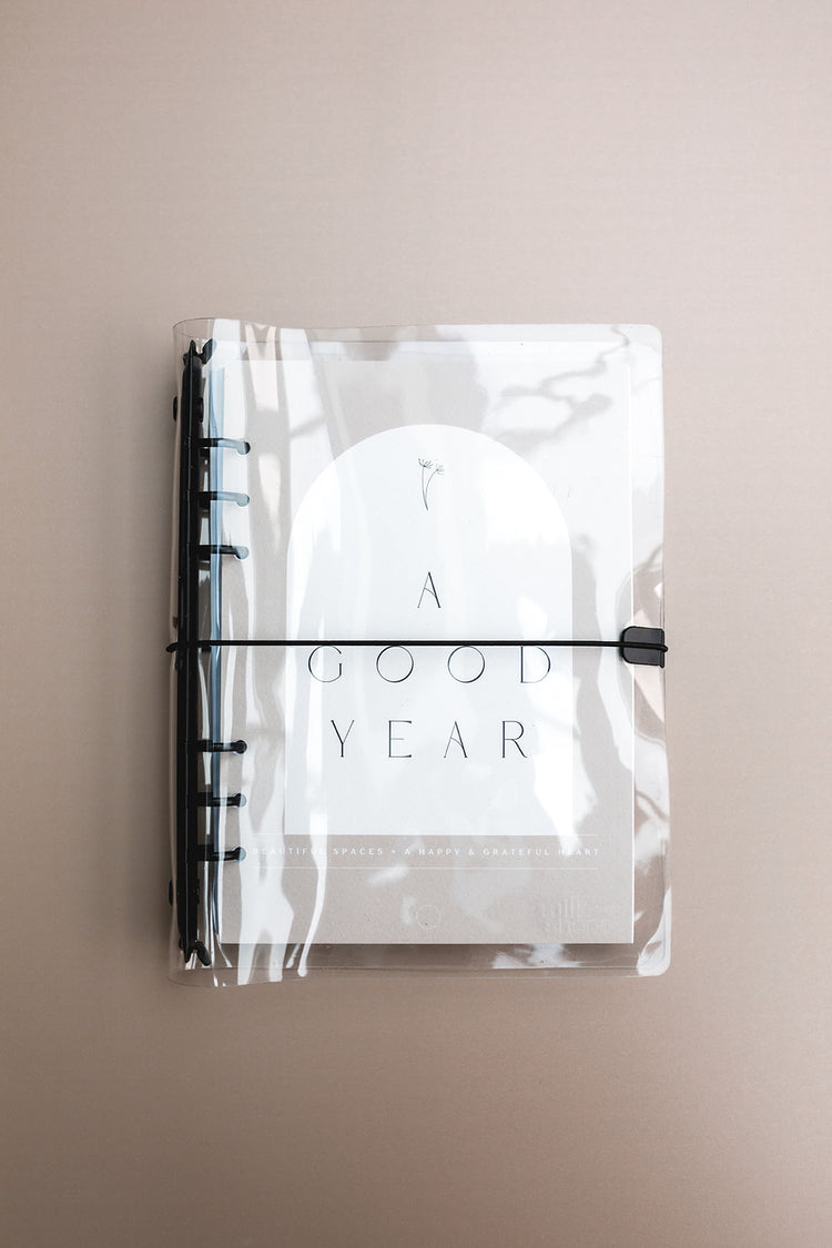 Clear Vinyl Organiser