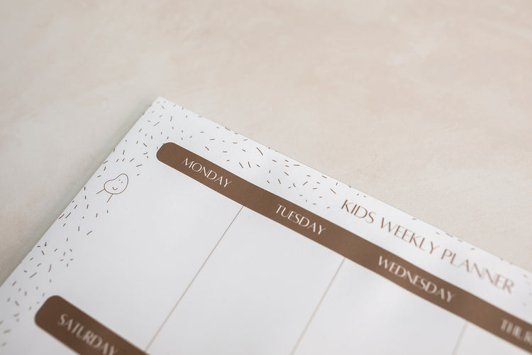 Kids Weekly Deskpad