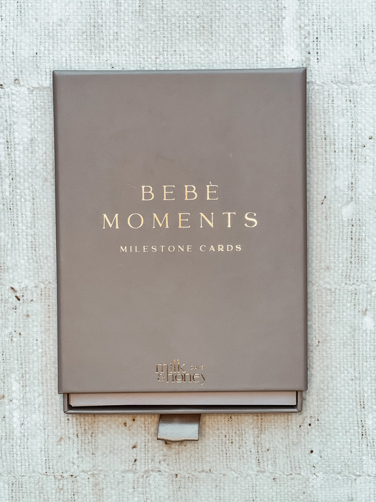 Bebè Milestone Cards