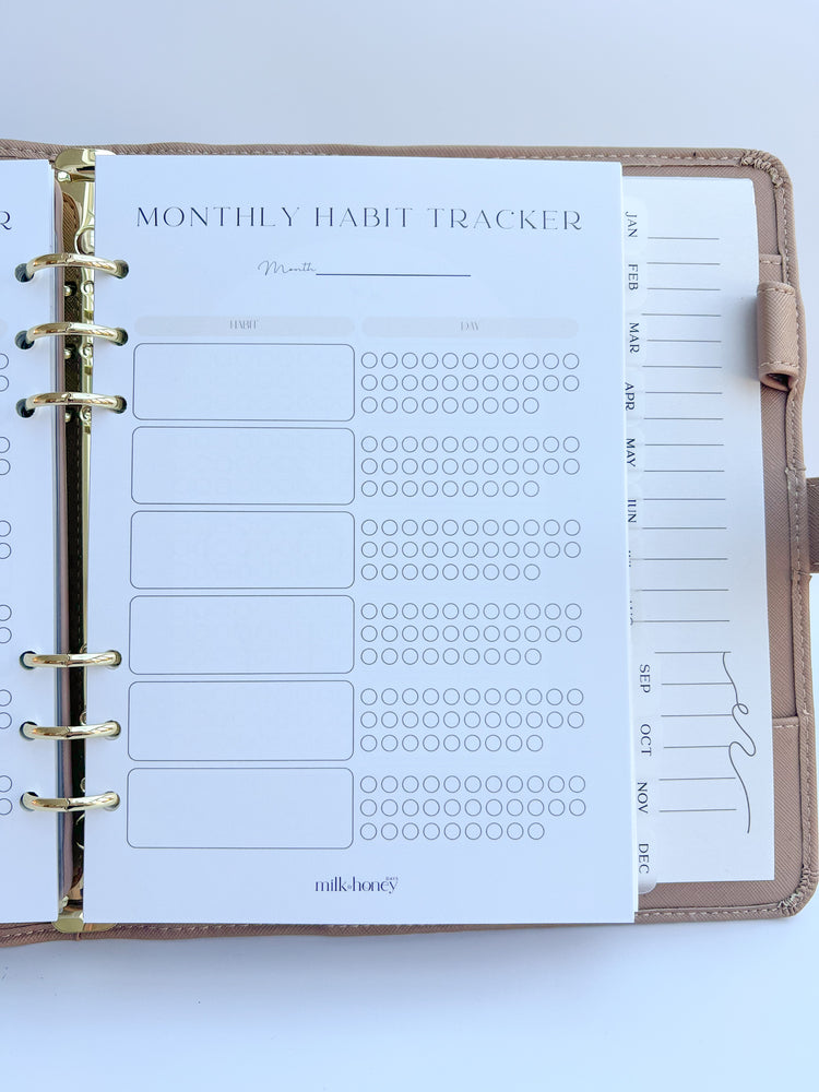 Habit Tracker Inserts