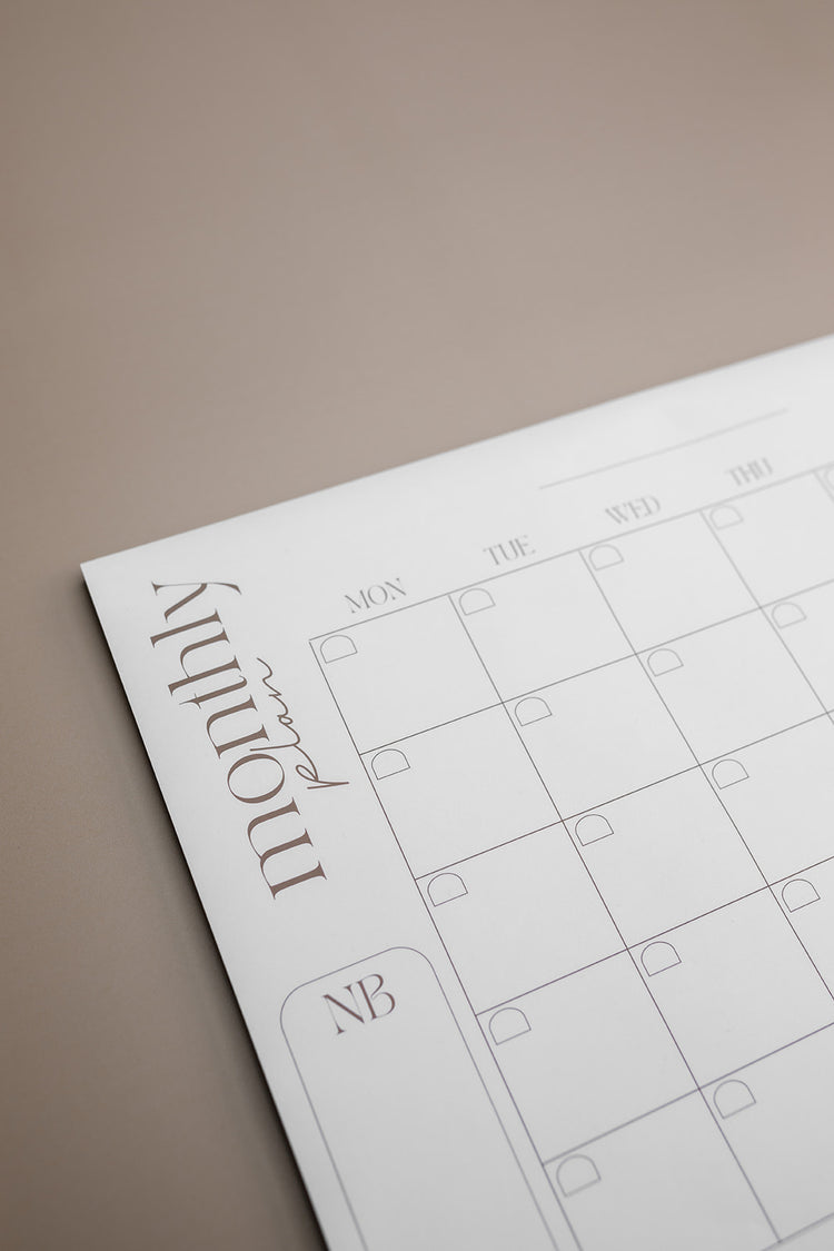 Sideline Monthly Planner Deskpad