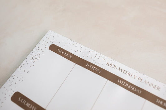 Kids Weekly Deskpad